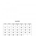 Free 2014 calendar - July