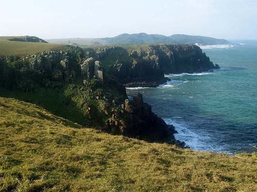 Morgan Bay cliffs